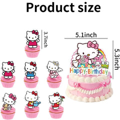 Jlemon kawaii cat toppers small toppers 02 brighten dessert displays.