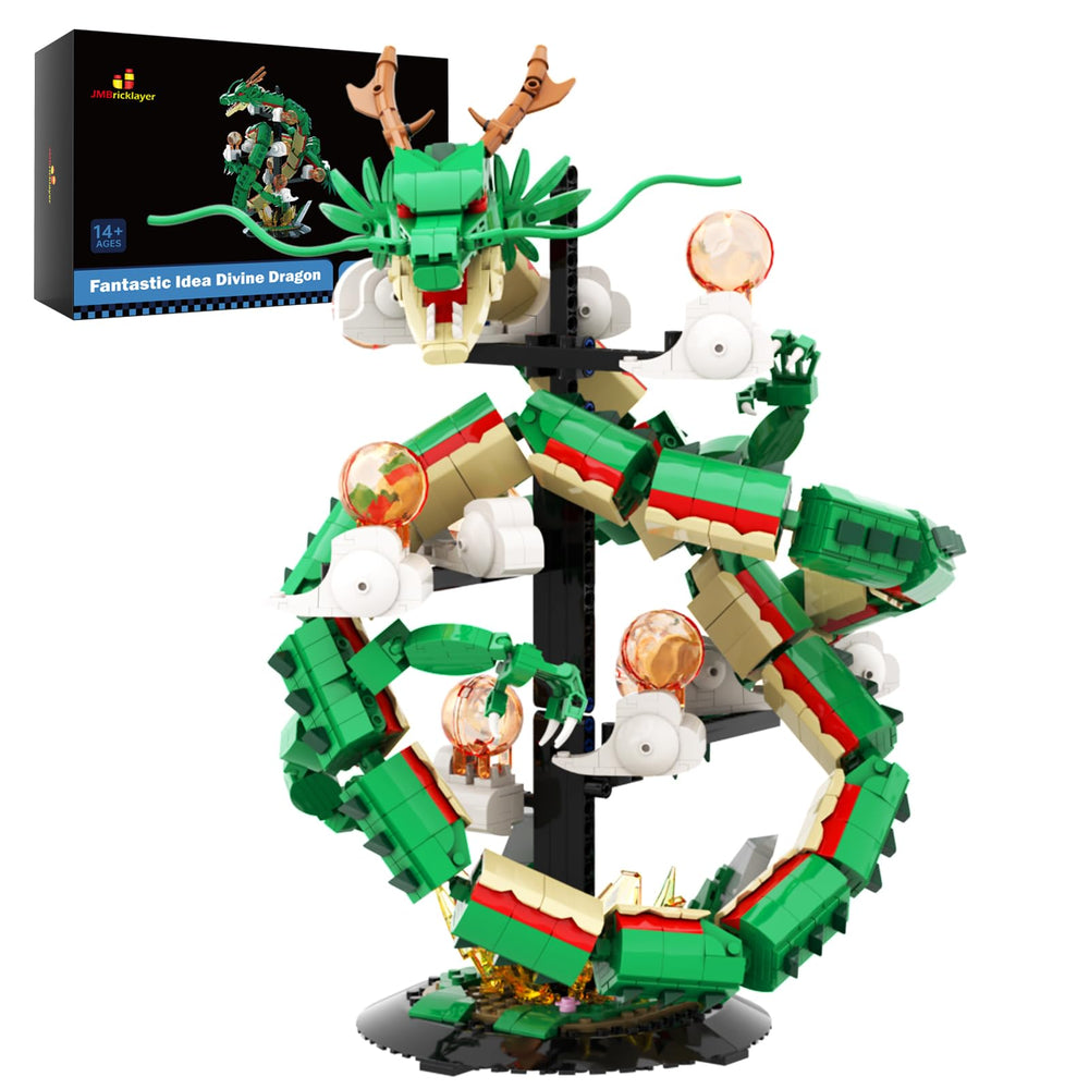 JMBricklayer dragon-building-set-1826-blocks for a detailed display and immersive building experience.