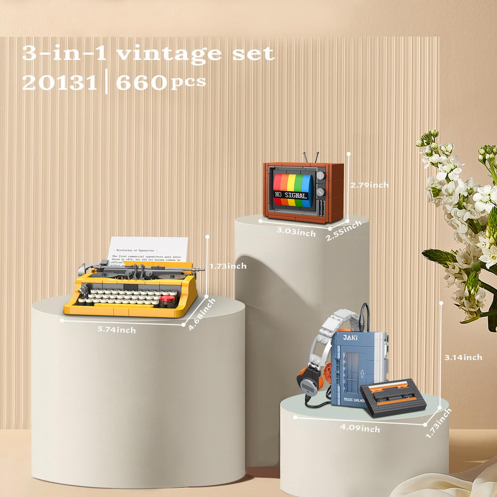 JMBricklayer 660-piece set offers engaging build experience for solo or family bonding.