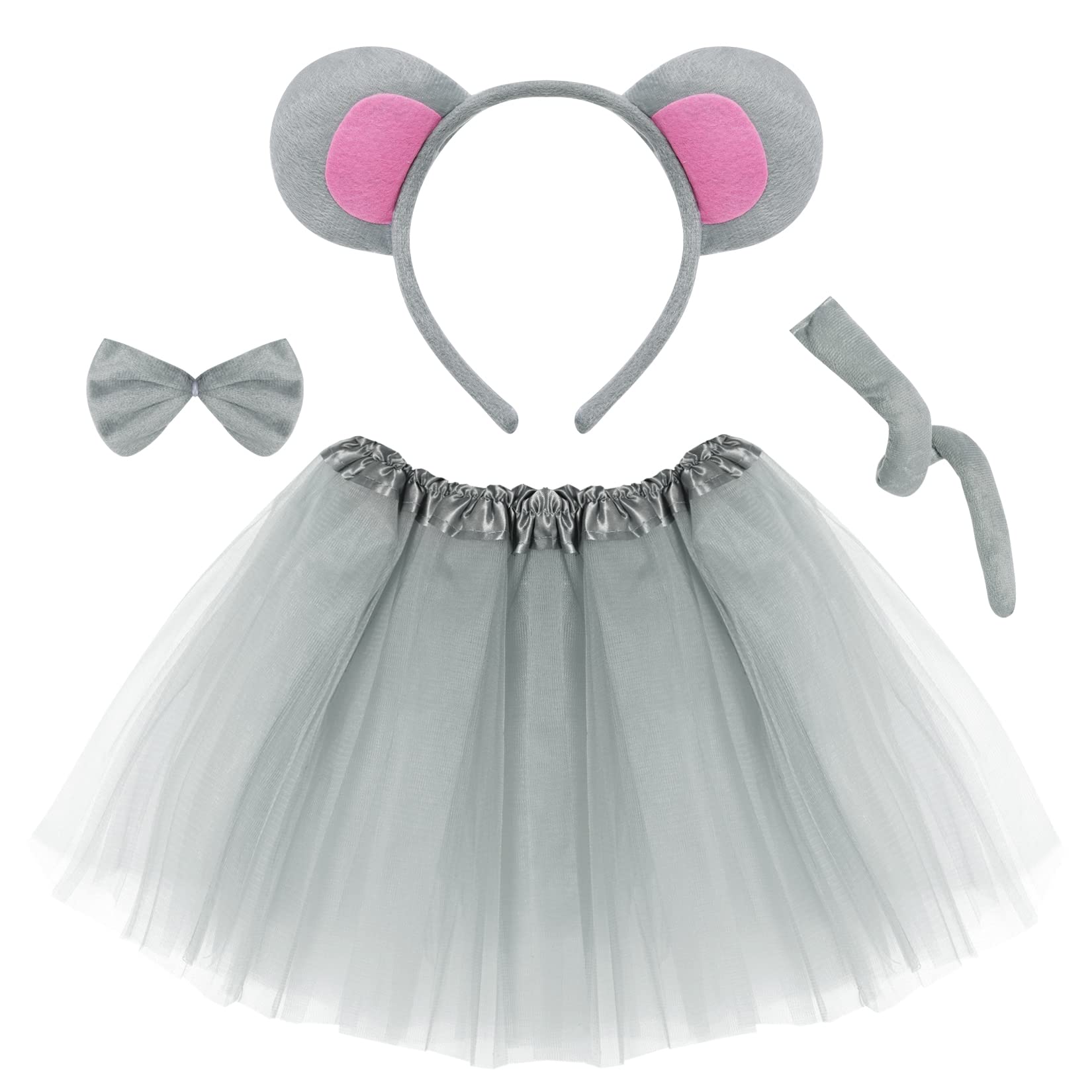 Jmkcoz mouse ears headband close-up showing comfortable fit for kids during dress-up