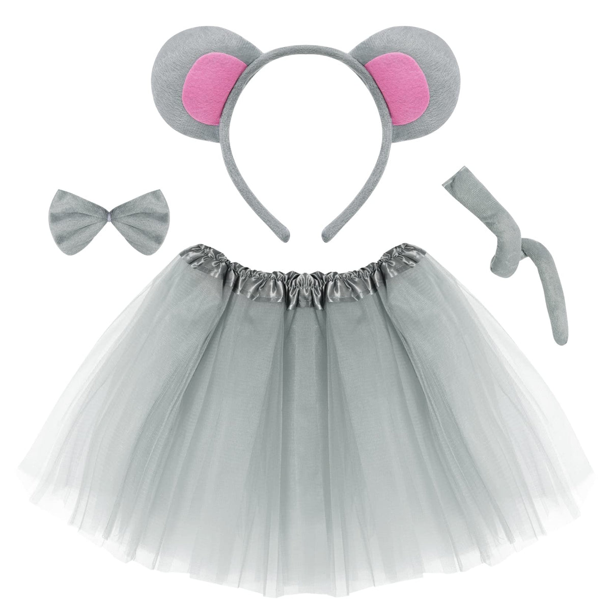 Jmkcoz mouse ears headband close-up showing comfortable fit for kids during dress-up