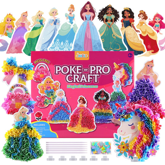 JMMICO Poke Art princess designs come to life for imaginative dress crafting.
