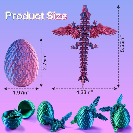 JMMICO rainbow dragon egg variants offer bold color for display and gifting.