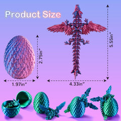 JMMICO rainbow dragon egg variants offer bold color for display and gifting.