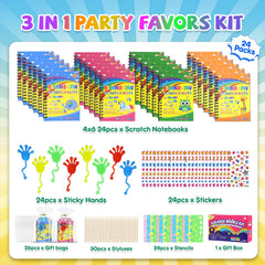 JMMICO stretchy sticky hands shown for mess-free tactile play.