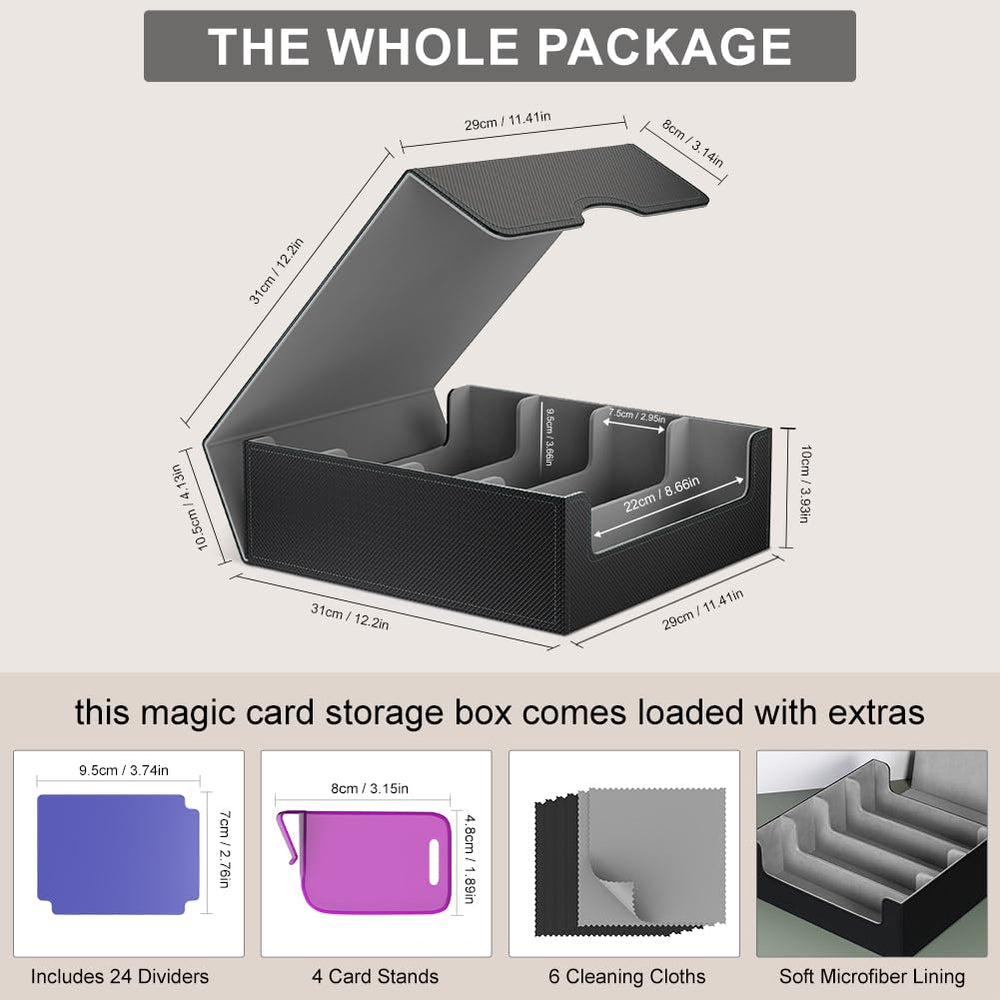 JNLODGE travel-ready design with anti-slip corners keeps the box secure at conventions.