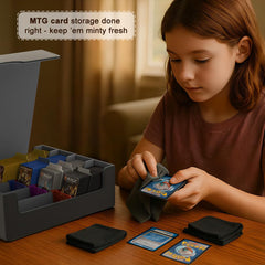 JNLODGE waterproof PU leather exterior protects contents from spills and dust during travel.