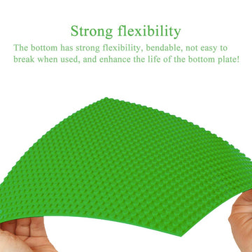 Durable plastic JNZong baseplates resist breakage and deformation during play