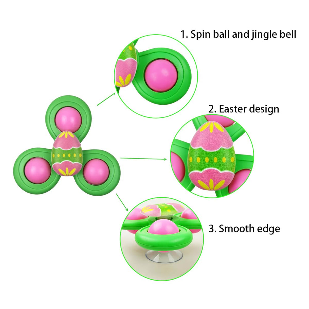 JoFAN Easter suction toy in child’s hand demonstrates portable Easter gift