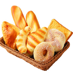 Joeabor artificial croissant prop for convincing bakery display and staging.