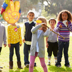 JOARHONAL Two Groovy Pinata with bat included, perfect for interactive group activity.