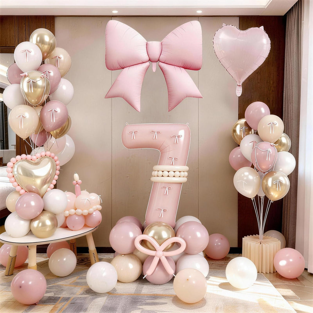 Jobkoo Dusty Pink balloons 12 inch versatile for arches and tables