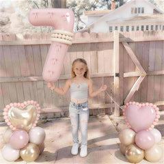 Jobkoo Pink Long balloons 5 pcs great for long garlands