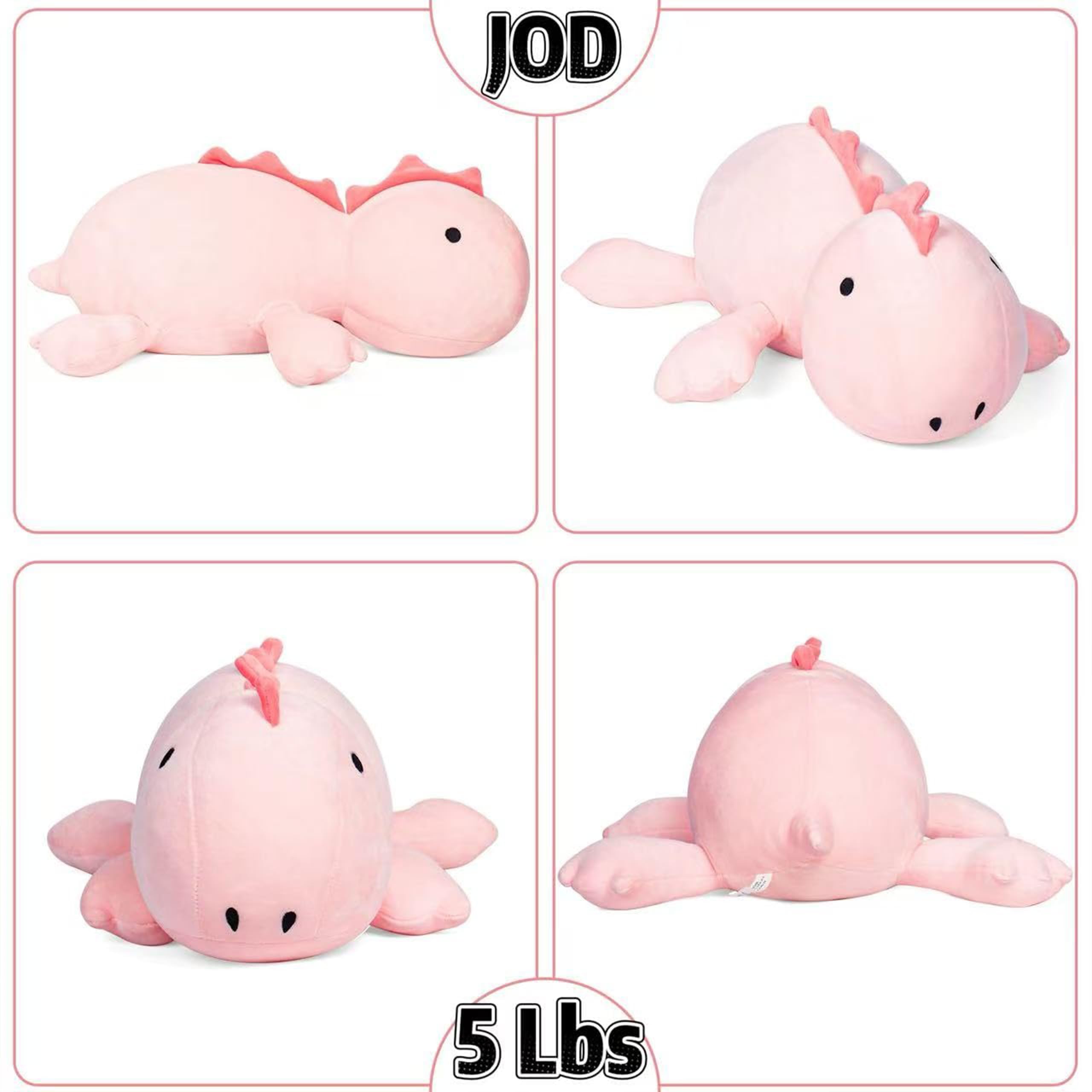 JOD plush is ideal for teens and adults seeking a huggable sleep buddy.