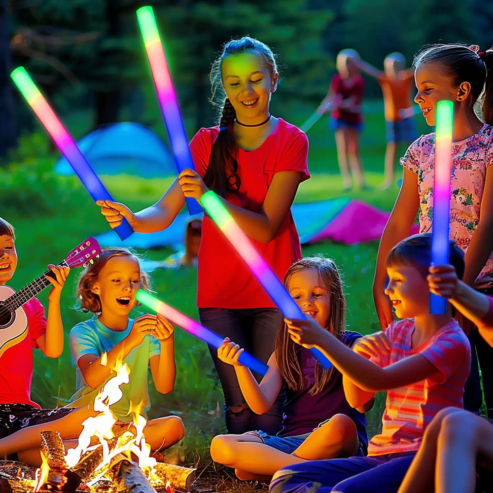 JODOUEEIR battery-powered LED glow stick ready to reuse