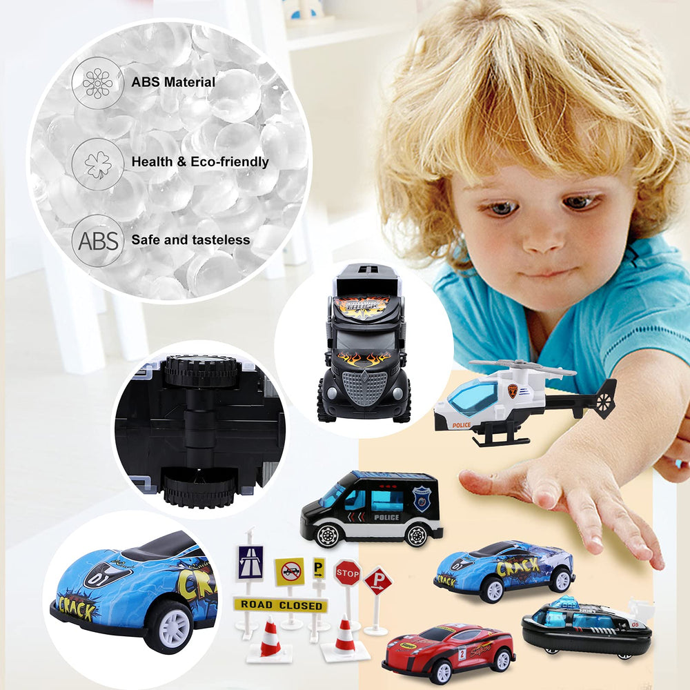 JODUDLR mini die-cast cars sized for small hands