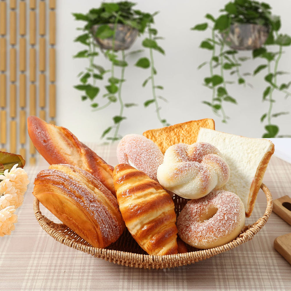 Joeabor artificial bread assortment offers varied shapes for staging