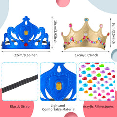 JOELELI gem diamond stickers add sparkling accents to crowns