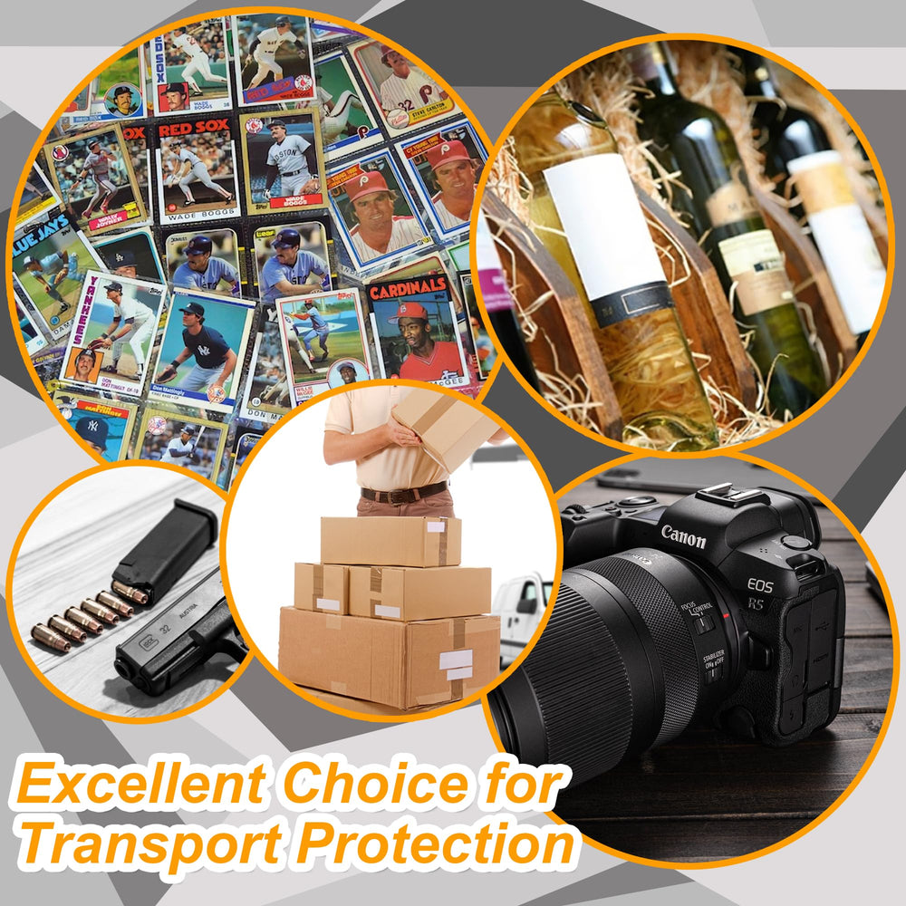 Joewuzun foam dividers protect packing; reduces movement during transit.