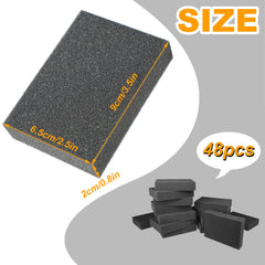 Joewuzun soft EVA foam dividers; adjustable sizing to customize card box fits.