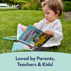 Joey Books easy-to-press buttons invite independent play.