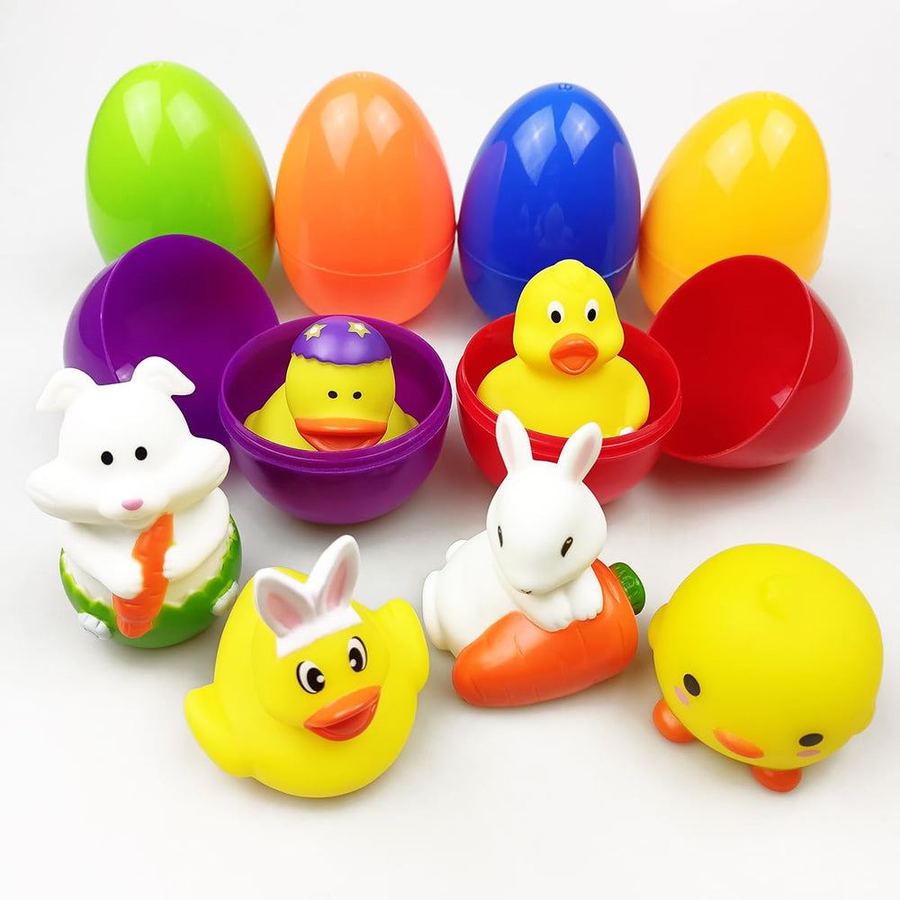 JoFAN bath time toy inside an egg encourages imaginative play in bath