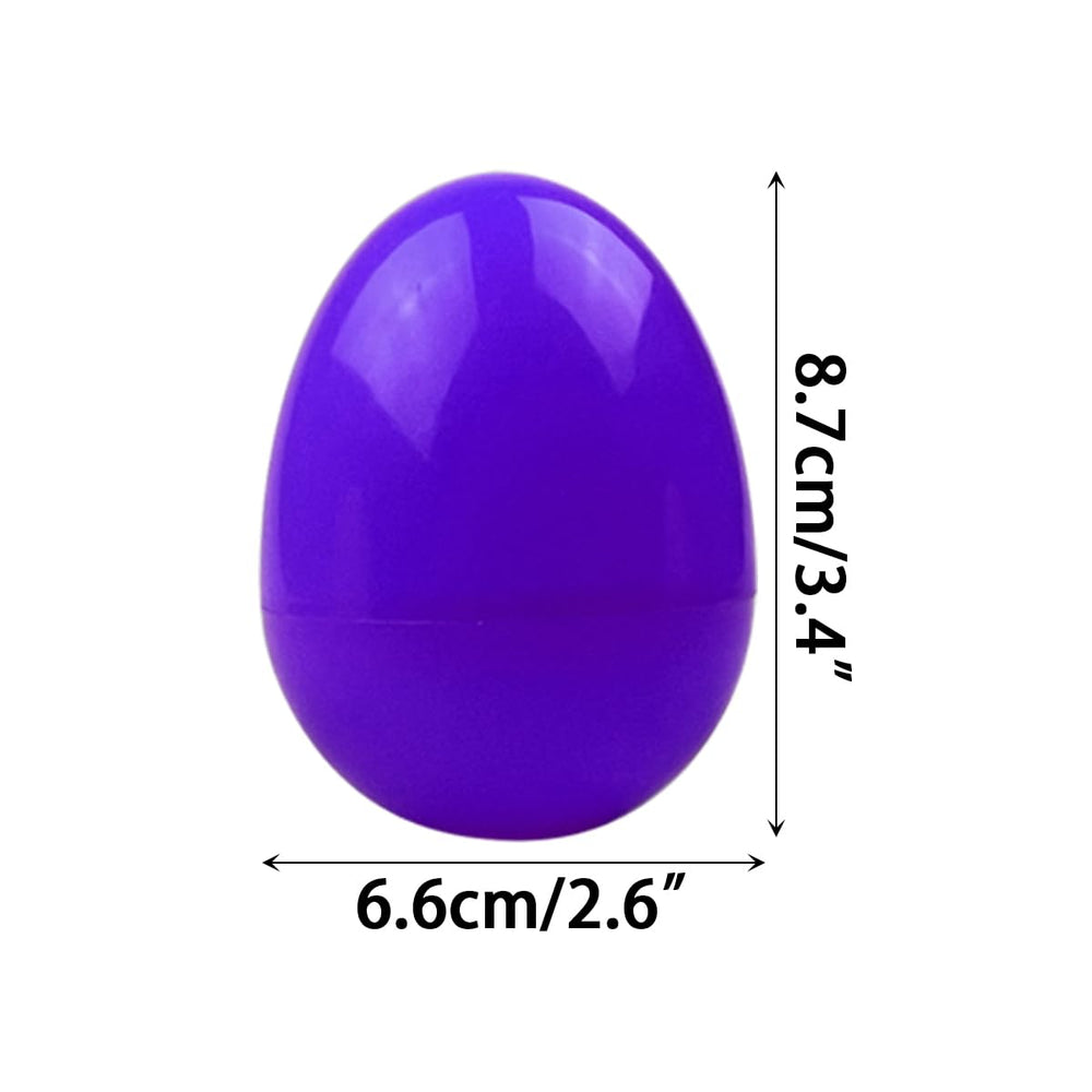 JoFAN colorful Easter-themed eggs with safe, smooth rubber construction