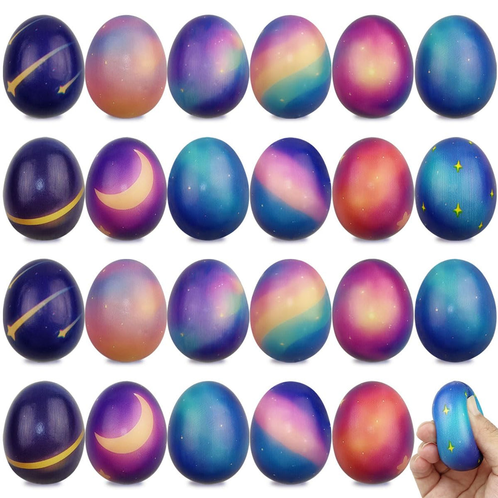JoFAN Galaxy Easter Eggs pack offers fun rewards for Easter egg hunts and colorful decor