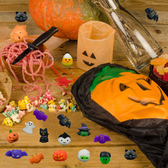 JoFAN Halloween squishy witches — versatile, twistable toys for play and party decor.
