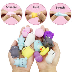 Kawaii squishy toys suitable for kids and tactile play