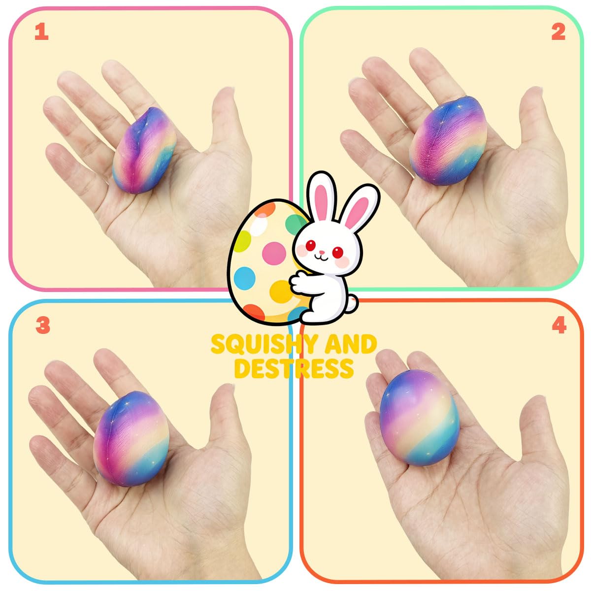 JoFAN Slow Rising Squishy provides satisfying tactile feedback and calm play