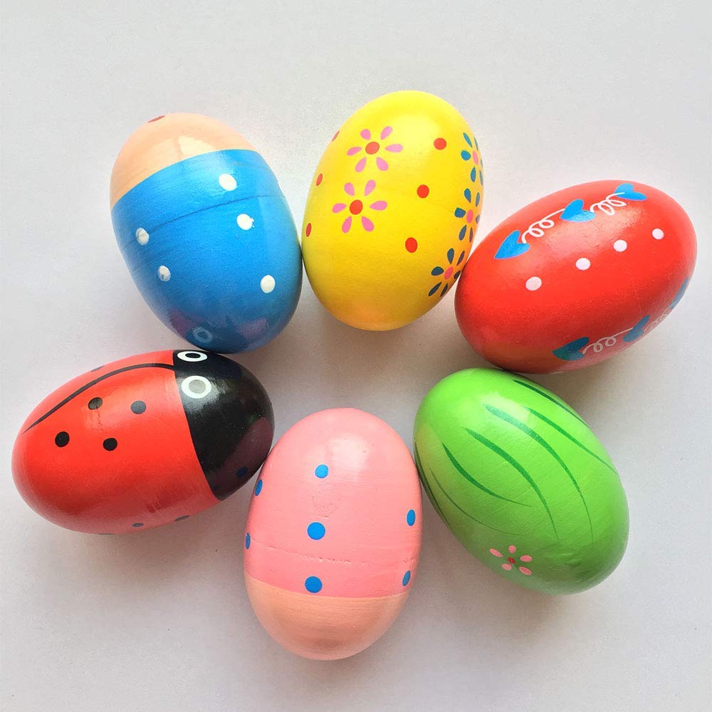 JoFAN wooden shake egg Easter gift pack, ideal stocking stuffer.