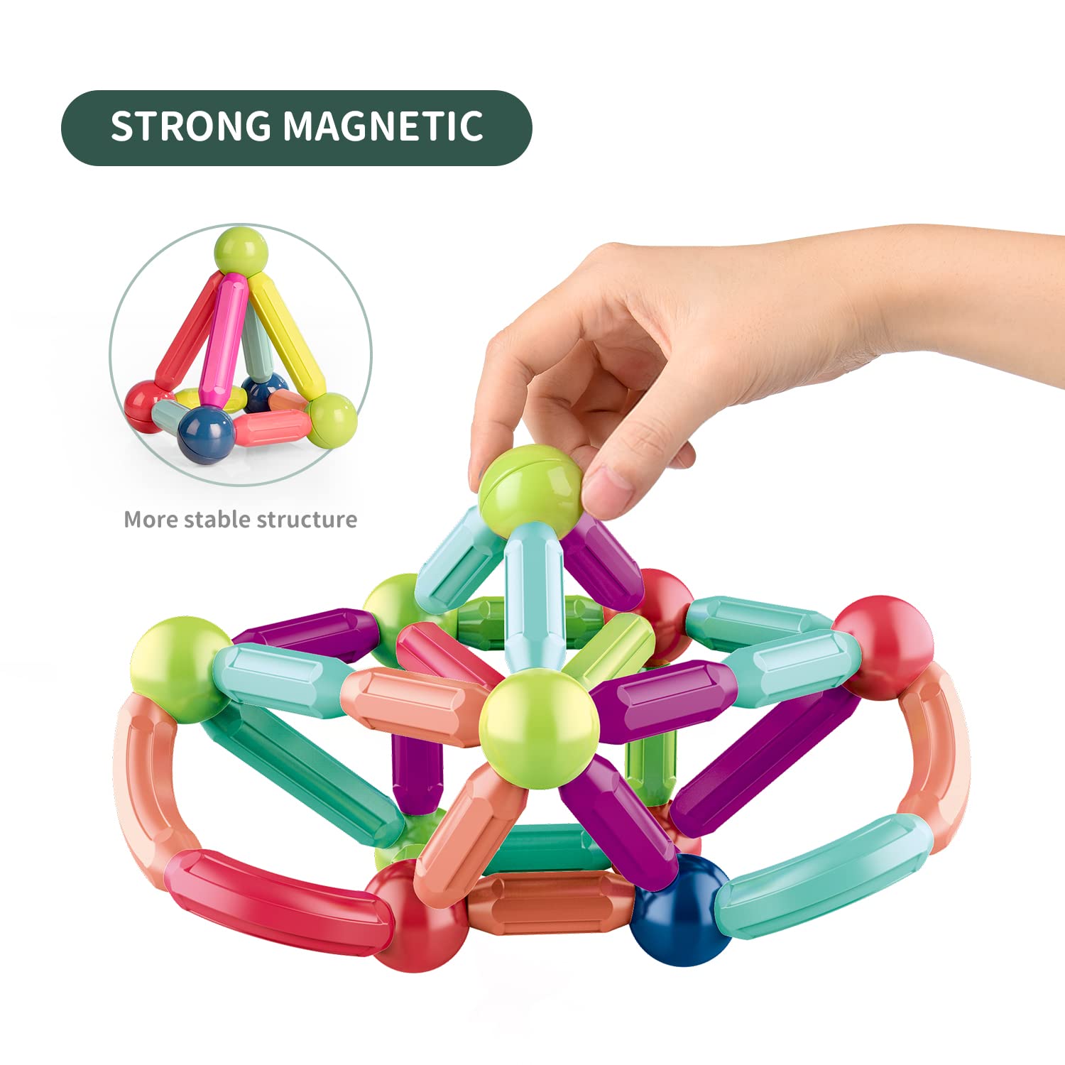 Jofarstep ABS plastic construction ensures durable, safe play.