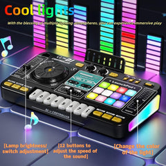Johehe 8-piano-keys music toy supports beginner note practice.