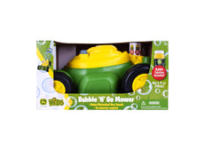 John Deere bubble mower highlights durable non-toxic construction for safe outdoor fun