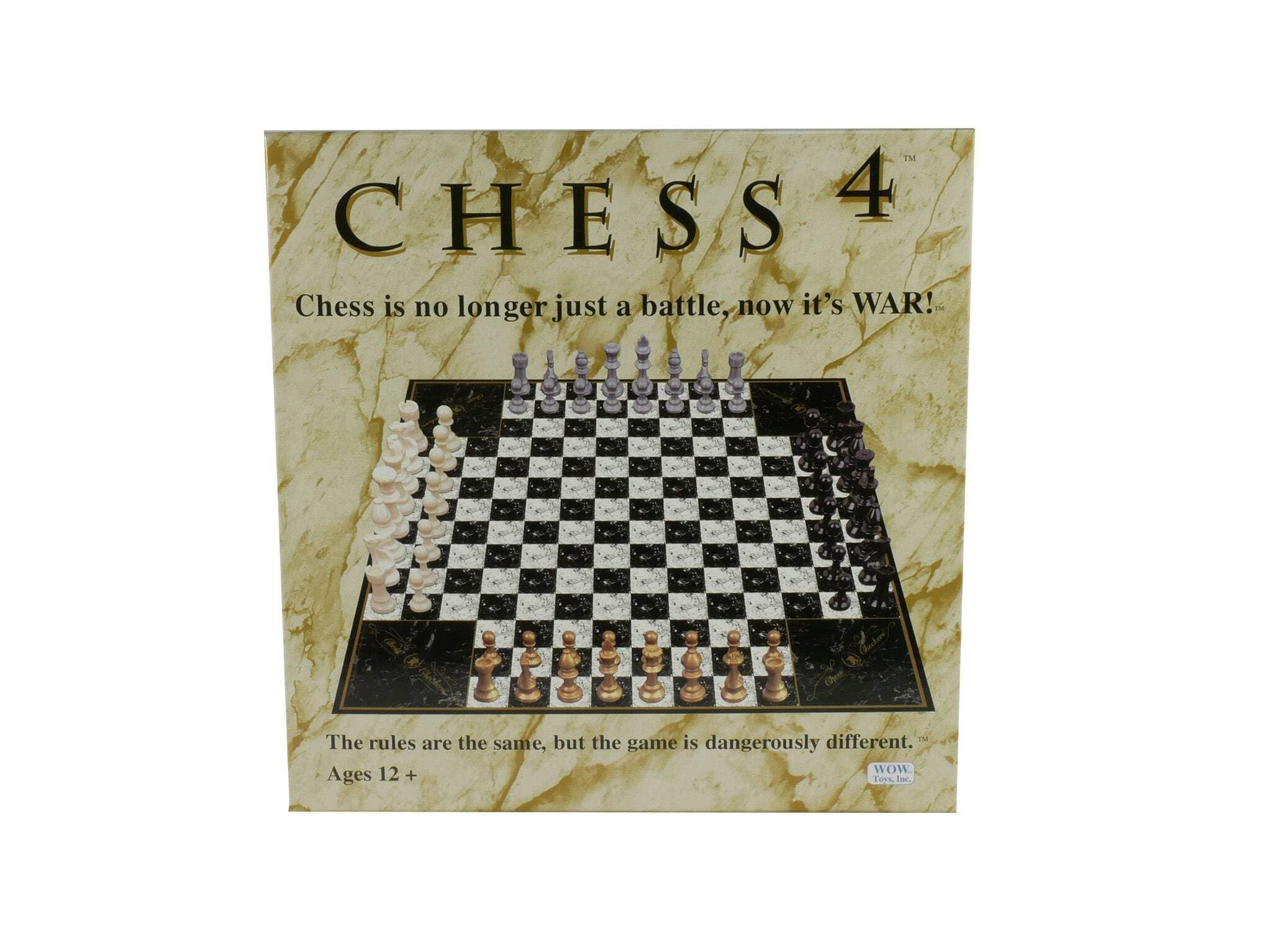 John N. Hansen Chess 4 board showcases a 20x20 layout for four-player games.
