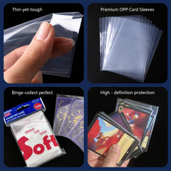 JohnBee OPP sleeves provide universal fit for common card sizes
