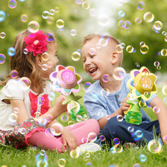 JOI MEW bubble blower delivers a playful, mess-free experience for kids.