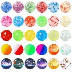 JOICEE bouncy balls pack showing varied colors for versatile play and party favors.