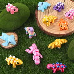 JOICEE triceratops mini figure great as classroom rewards and desk buddies.