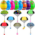 JOICEE Easter egg parachute bunny toy, colorful and perfect for engaging Easter egg hunts