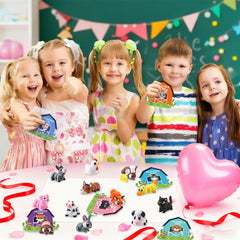 JOICEE Valentines mouse figurine with child friendly design for learning games