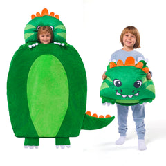 Joiedomi kids nap mat with dinosaur pillow provides cozy support for rest during playdates.