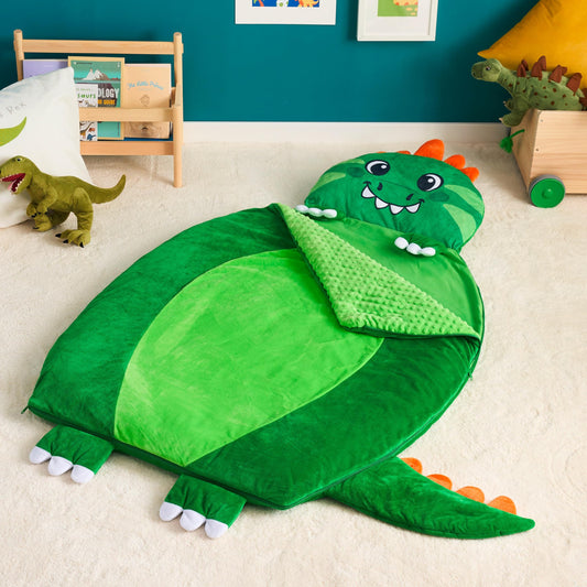 Joiedomi toddler sleeping bag 60x39 offers roomy space for growing preschoolers.