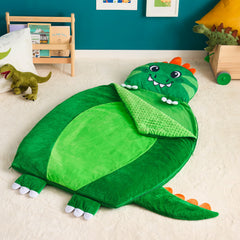 Joiedomi toddler sleeping bag 60x39 offers roomy space for growing preschoolers.