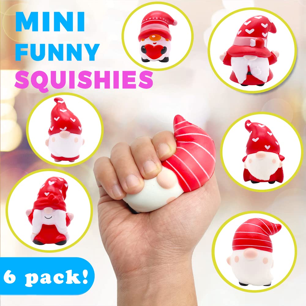 JOINBO Christmas gnomes squishies box-ready gift, perfect for holidays and celebrations.