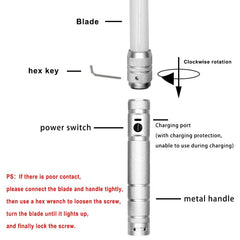 JOINBO light up swords RGB effects for vivid dueling scenes