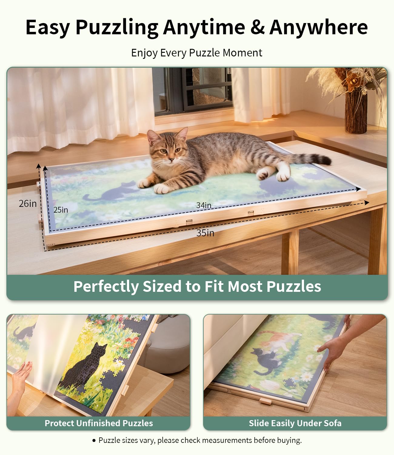 JOIN&JOY anti-slip base keeps the board steady during use.