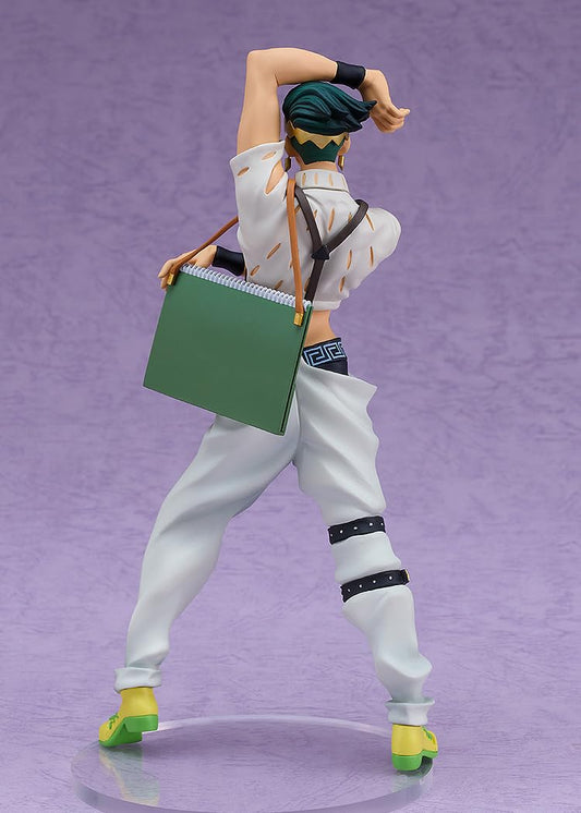 Rohan Kishibe POP UP PARADE PVC figure from JoJo's Bizarre Adventure for collectible display.