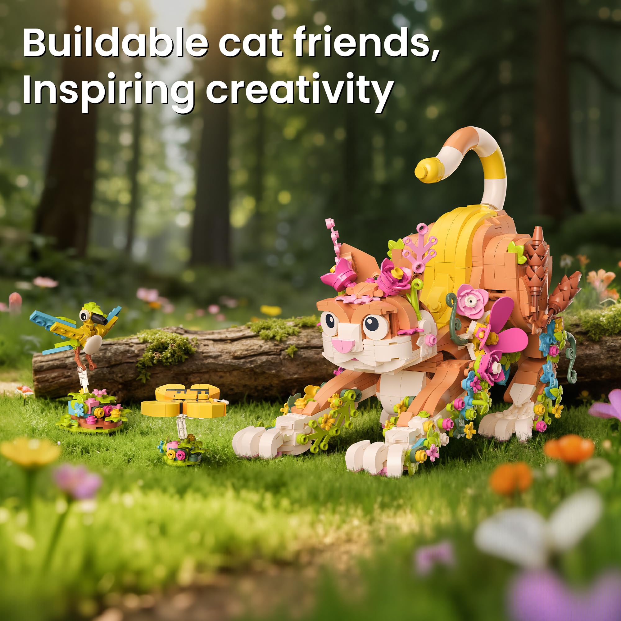 JOJO&Peach butterfly model with detailed wings for storytelling and display.